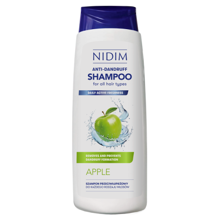 Шампунь 300 мл Nidim Ментол/Цитрус/Яблуко/Класік проти лупи п/флакон