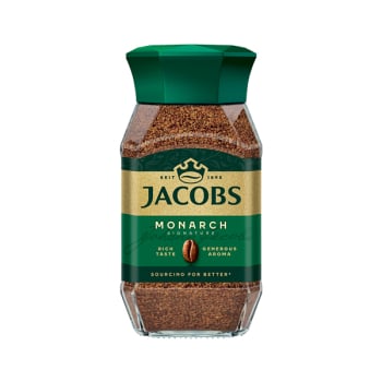Купить Кофе 190 г Jacobs Monarch растворимый сублимированный в АТБ Market