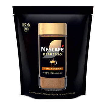 Купить Кава 150г Nescafe Espresso розчинна з густою пінкою м/у в АТБ Market