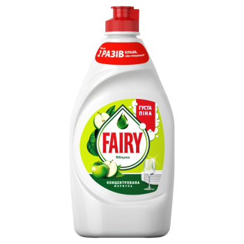 Купить Засіб для миття посуду 450 мл Fairy Зелене яблуко п/флакон в АТБ Market