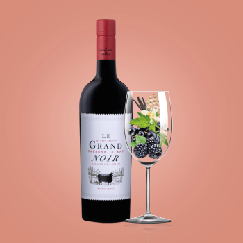 Купить Вино 0,75 Grand Noir Cabernet Syrah IGP красное сухое 13,5% об Франция в АТБ Market