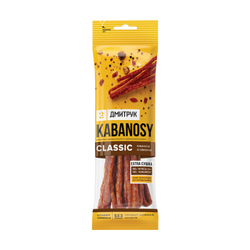 Купить Кабаноси зі свинини 90 г Дмитрук CLASSIC в/к газ/упак в АТБ Market