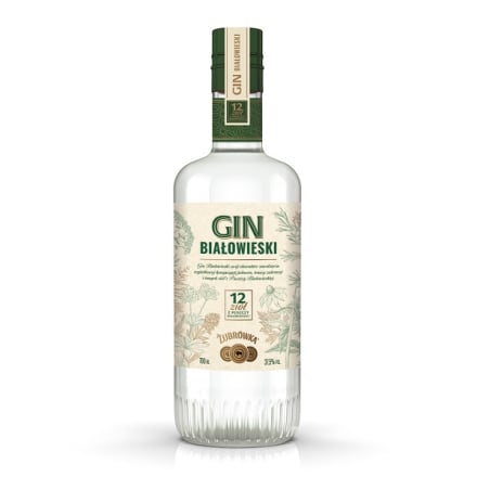 Джин 0,7 л ZUBROWKA Bialowieski 37,5% об скл/пл Польща