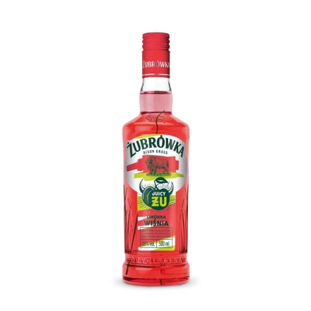 Настоянка 0,5 л ZUBROWKA зі смаком вишні та лайму 26% об скл/пл Польща