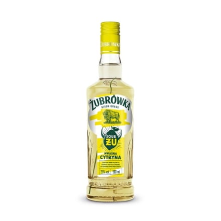 Настоянка 0,5 л ZUBROWKA зі смаком лимона 26% об скл/пл Польща