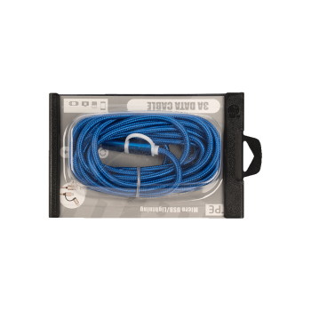 Купить Кабeль USB Micro USB, 2А, 3м для заpяду та пepeдачi даних в АТБ Market