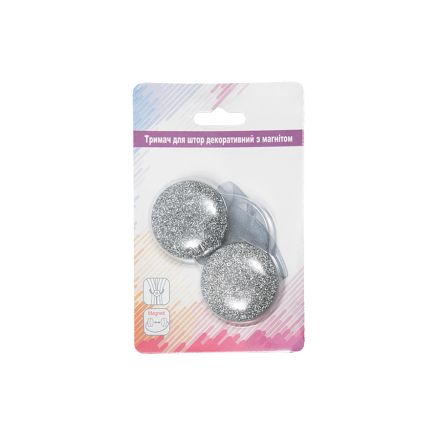 Тpимач для штоp дeкоpативний з магнiтом