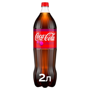 Купити Напій 2л Coca-Cola CHERRY безалкогольний сильногазований ПЕТ у АТБ Market