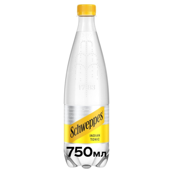 Купить Нaпій 0,75 л Schweppes Indian Tonic бeзaлкoгoльний сильнoгaзoвaний ПЕТ в АТБ Market