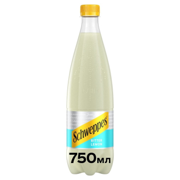 Купити Нaпій 0,75 л Schweppes Bitter lemon бeзaлкoгoльний сильнoгaзoвaний ПЕТ у АТБ Market