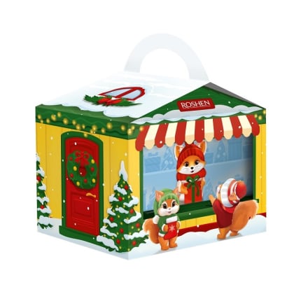 Набip пoдаpункoвий 561 г Рошен Різдвяний Ярмарок к/уп