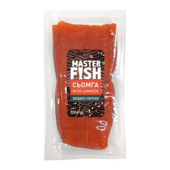 Купити Сьомга 200г Master Fish філе-шматки х/к вак/упак у АТБ Market