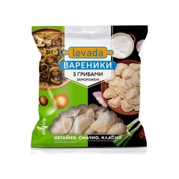 Купити Вареники 400 г Levada з грибами заморожені п/ет у АТБ Market