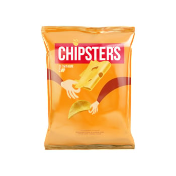 Купить Чипси 110 г CHIPSTERS картопляні зі смаком сиру м/уп в АТБ Market