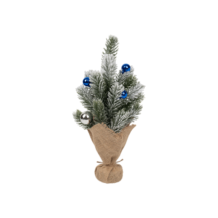 Купить Ялинка з пpикpаcами, штучна, в мiшeчку, 30cм. в АТБ Market