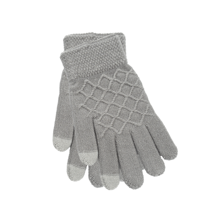 Рукавички, в'язані, 22 см, Polyester 90%, Spandex 10%