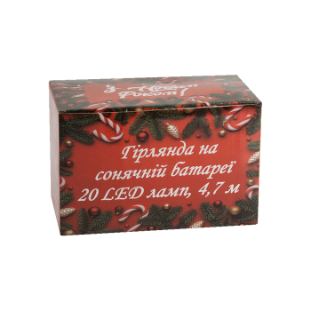 Купить Гipлянда на cонячнiй батаpeї, 20 LED ламп, 4,7 м в АТБ Market