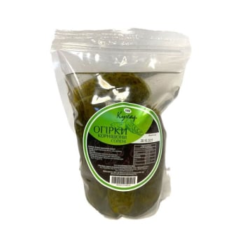 Купити Огірки солоні 300/500 г Шеф Кухар 7-9 см дой/пак у АТБ Market