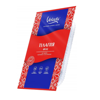 Купить Теляпія Veladis філе б/ш с/м п/ет в АТБ Market