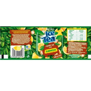 Купить Холодный чай 0,5 л Своя Линия черный вкус лимон в АТБ Market