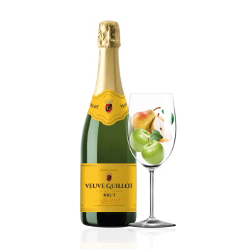 Купить Вино игристое 0,75л, ТМ Veuve Guillot, брют белое 11%, Франция в АТБ Market