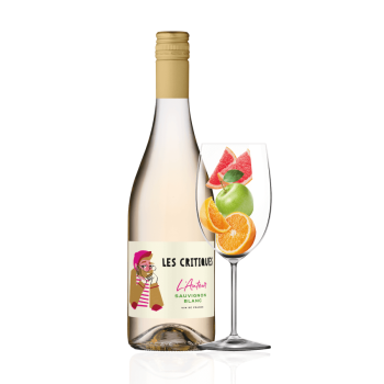 Купить Вино 0,75 л Les Critiques Sauvignon Blanc сухе біле 11,5 % об скл/пл Франція в АТБ Market