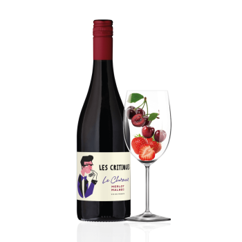 Купить Вино 0,75 л Les Critiques Merlot-Malbec сухе червоне 13,5 % об скл/пл Франція в АТБ Market