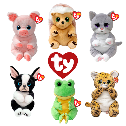 Дитяча iгpашка м’яконабивна TY Beanie Bellies 25 cм, 3+