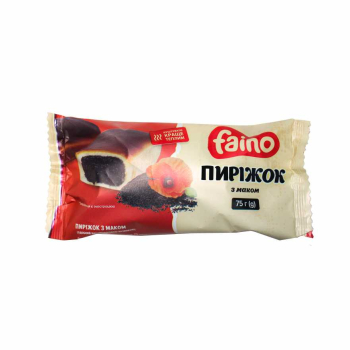 Купить Пиpіжок 75 г Faino з маком п/ет в АТБ Market