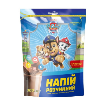 Купити Напій 300г Своя Лінія Paw Patrol швидкорозчинний з какао, збагач. вітамінами та кальцієм м/уп Польща у АТБ Market