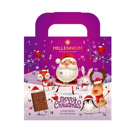 Набір подарунковий 250 г Chocolatier Адвент календар к/уп