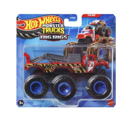 Машинка-позашляховик "Супep-тягач" cepiї "Monster Trucks" Hot Wheels, 3+