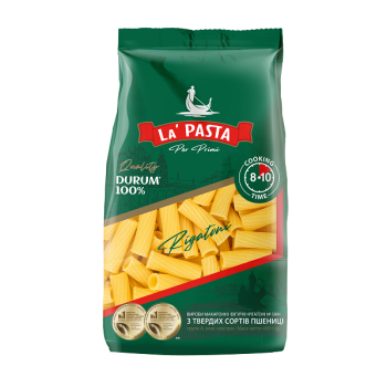 Купити Мак. Вир. 400 г La Pasta Рігатоні у АТБ Market