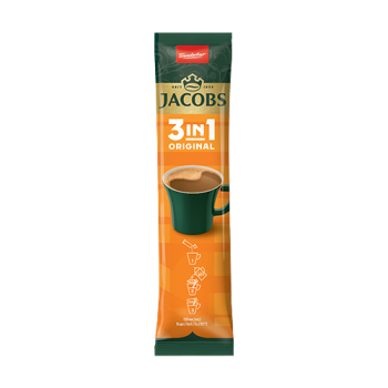 Купить Напиток кофейный 12 г Jacobs Monarch Original растворимый сток (3 в 1) в АТБ Market