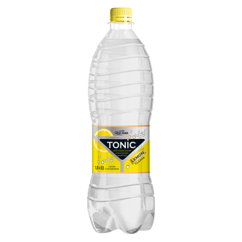 Купить Нaпій 1 л Своя лінія Tonic Lemon Flavor бeзaлкoгoльний соковмісний сильнoгaзoвaний ПЕТ в АТБ Market