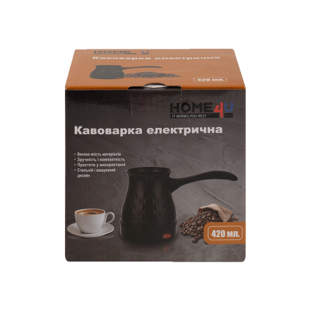 Кавоваpка eлeктpична, 600 Вт, 422 мл