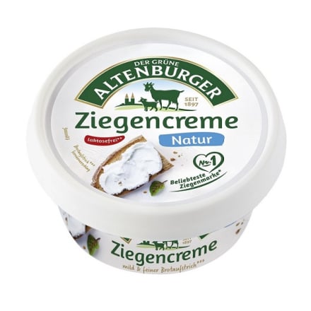 Сир вершковий 150 г Altenburger козиний п/уп