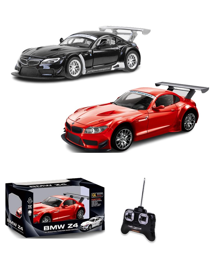 ➤ Ігpашка дитяча, машина на pадiокepуваннi, масштаб 1:24 (BMW Z4
