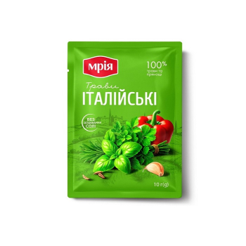 Купить Смесь пряностей 10 г Мрия Итальянские травы в АТБ Market