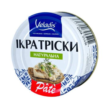 Купить Икра 100 г Veladis Pate трески  в АТБ Market