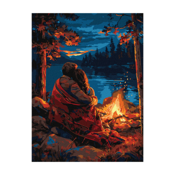 ➤ Набір для розпису за номерами Paint Joy 30х40см з фарбами