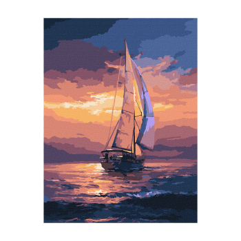 ➤ Набір для розпису за номерами Paint Joy 30х40см з фарбами