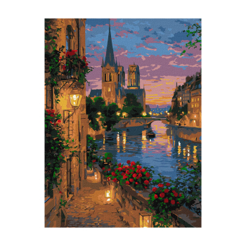 ➤ Набір для розпису за номерами Paint Joy 30х40см з фарбами