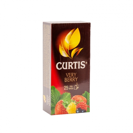 Чай (25 ф/п х 1,8 г) Curtis Very Berry каркаде ароматиз. з додаван. росл. сировини