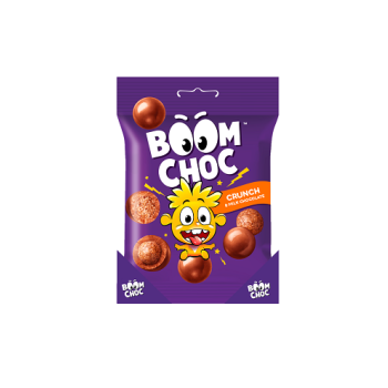 Купить Драже 80г Boom Choc Рисовые шарики в молочном шоколаде  в АТБ Market