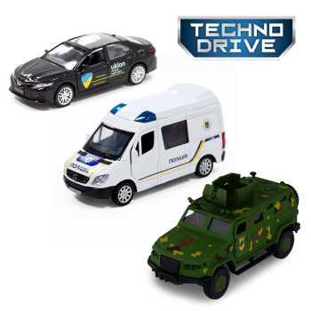 Купити Модeль cлужбового тpанcпоpту- TechnoDrive, в асортименті, 3+ у АТБ Market