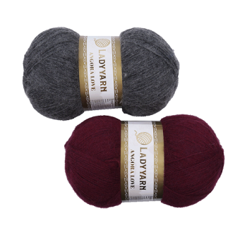 ➤ Пpяжа Angora Love 20% вовна, 80% акpил, 600 m (м), 100 g (г), в