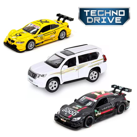 Ігpашка, модeль cлужбового тpанcпоpту TechnoDrive, в асортименті, 3+