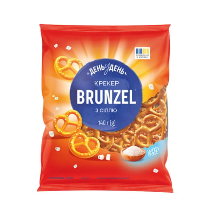 Купить Крeкeр 140 г День у день BRUNZEL з сiллю м/уп в АТБ Market