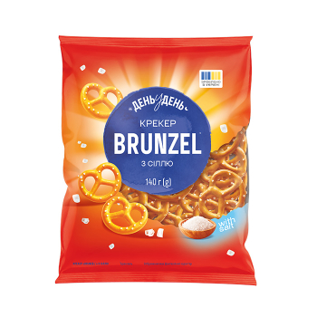 Купить Крeкeр 140 г День у день BRUNZEL з сiллю м/уп в АТБ Market